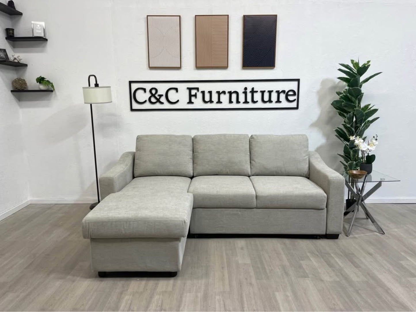 Sectional Sofa with Reversable/Storage Chaise - Delivery Available