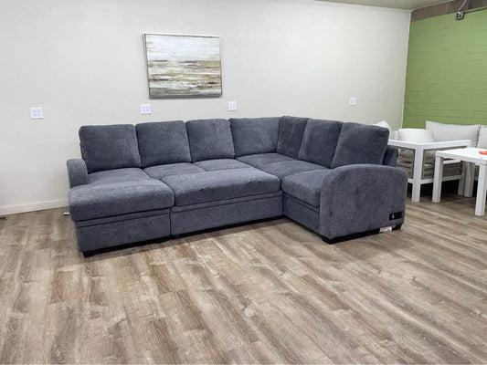 Aria Sectional Sofa Pull out and Storage