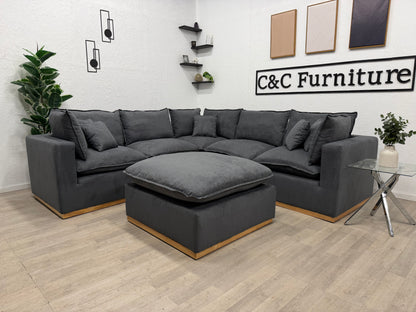 Tanto Modular Sectional Gray