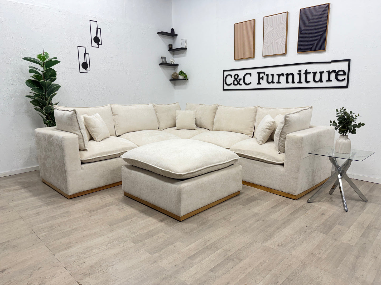 Tanto Modular Sectional Cream