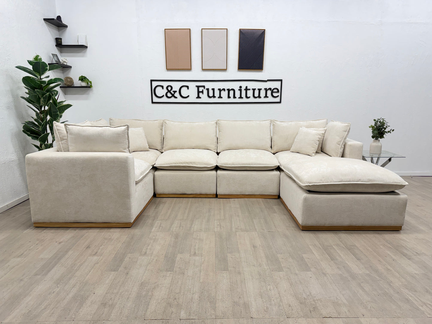 Tanto Modular Sectional Cream
