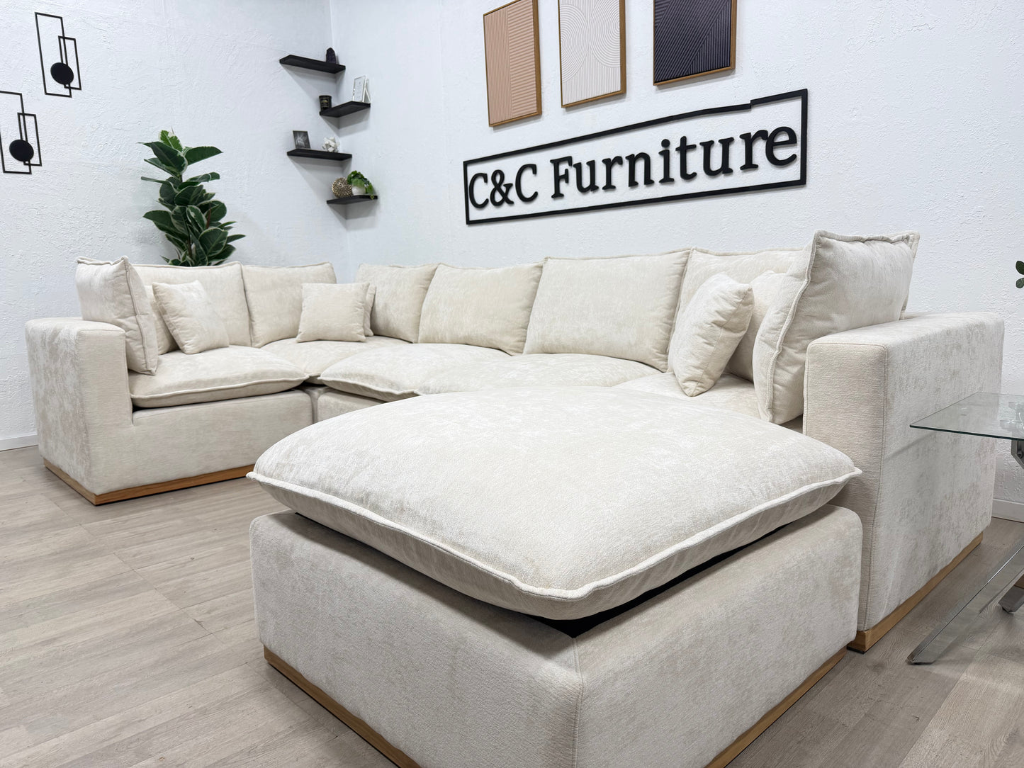 Tanto Modular Sectional Cream