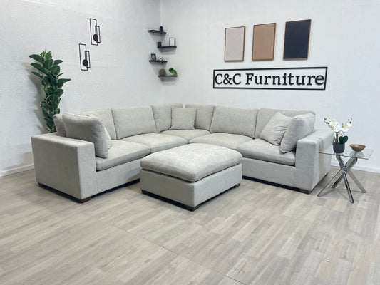 Lowell Thomasville Modular 6-Piece Sectional