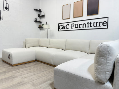 Henredon Fabric Sectional Sofa