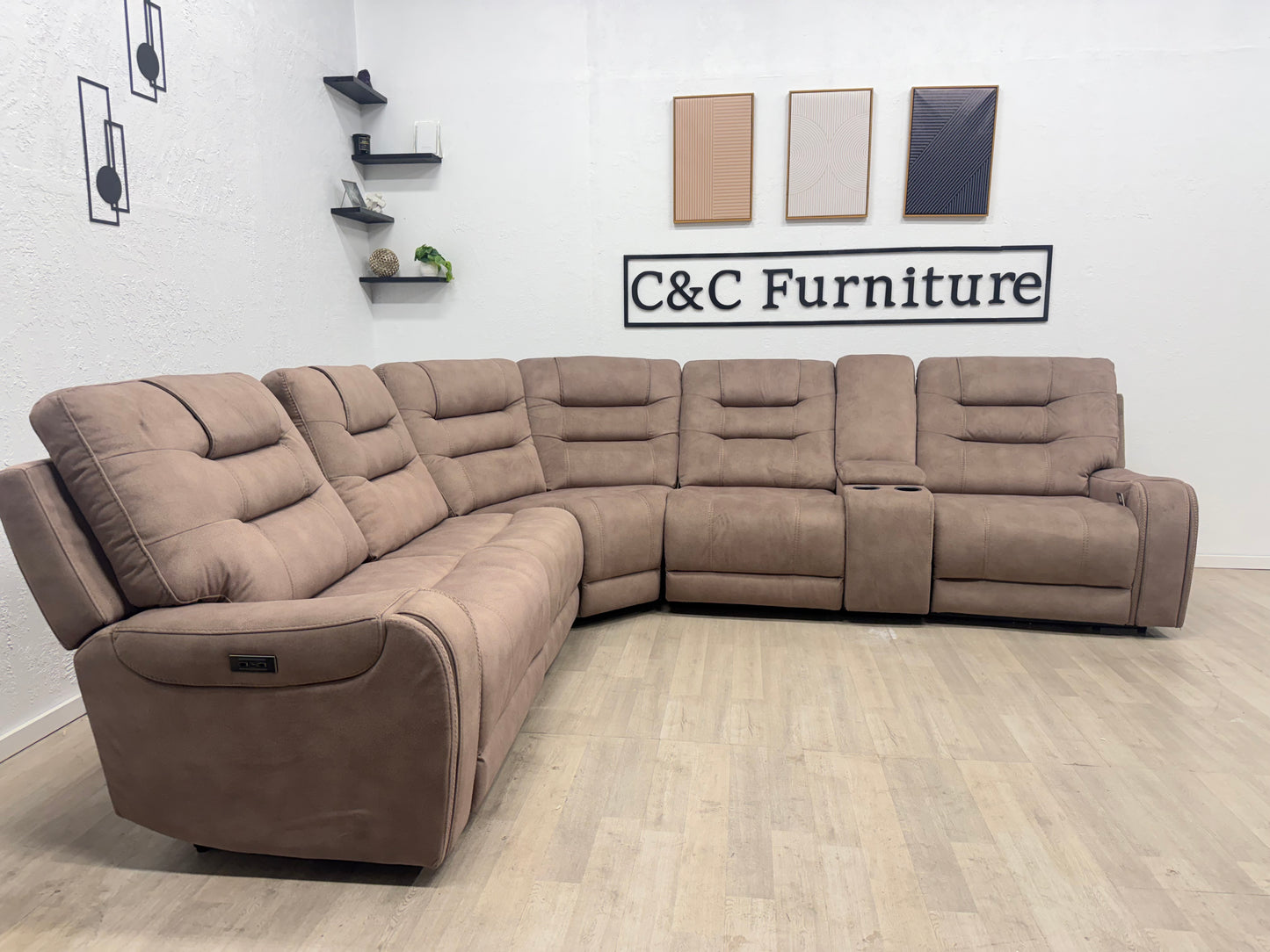 Carmelo Power Reclining Sectional