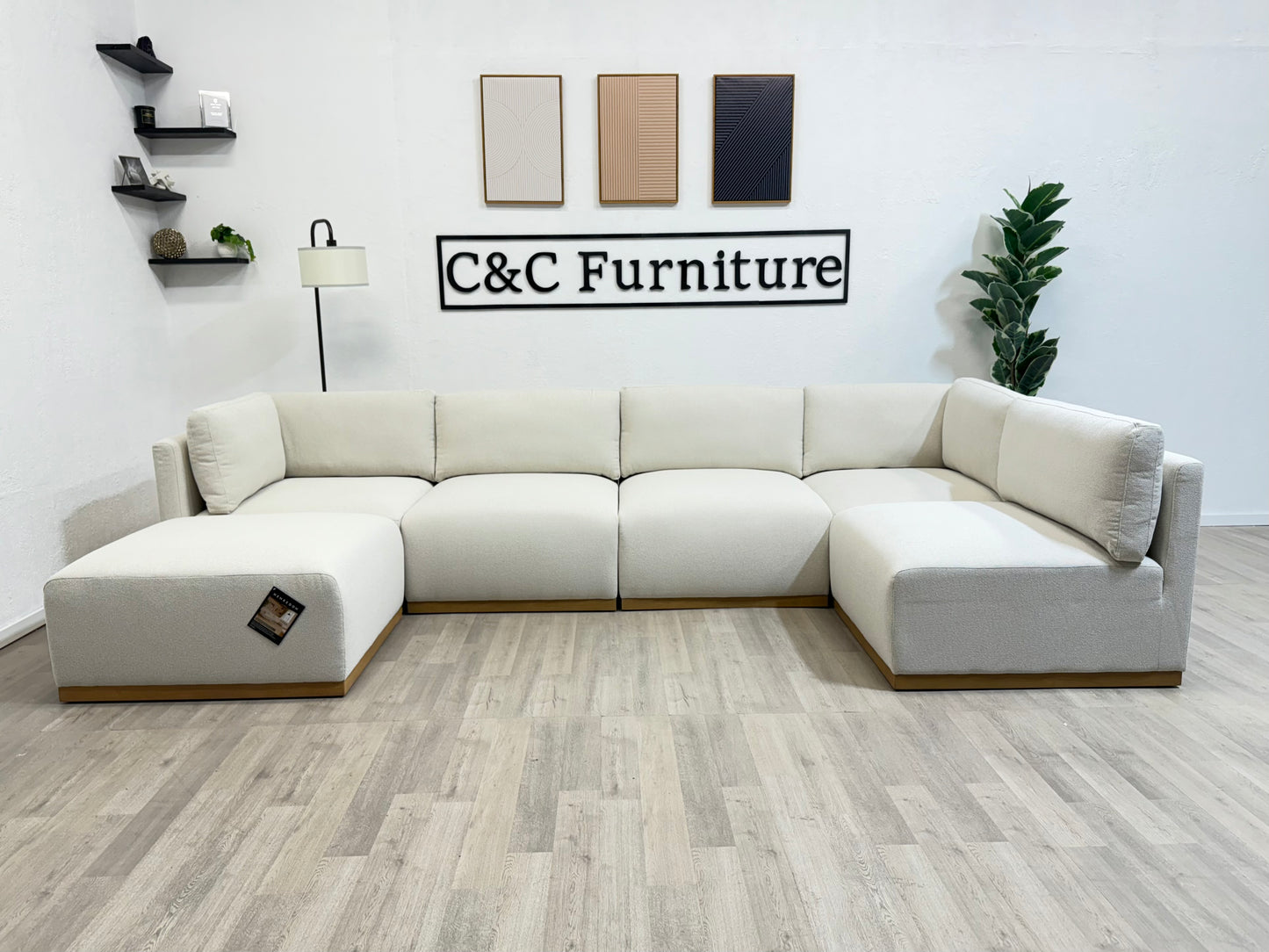 Henredon Fabric Sectional Sofa
